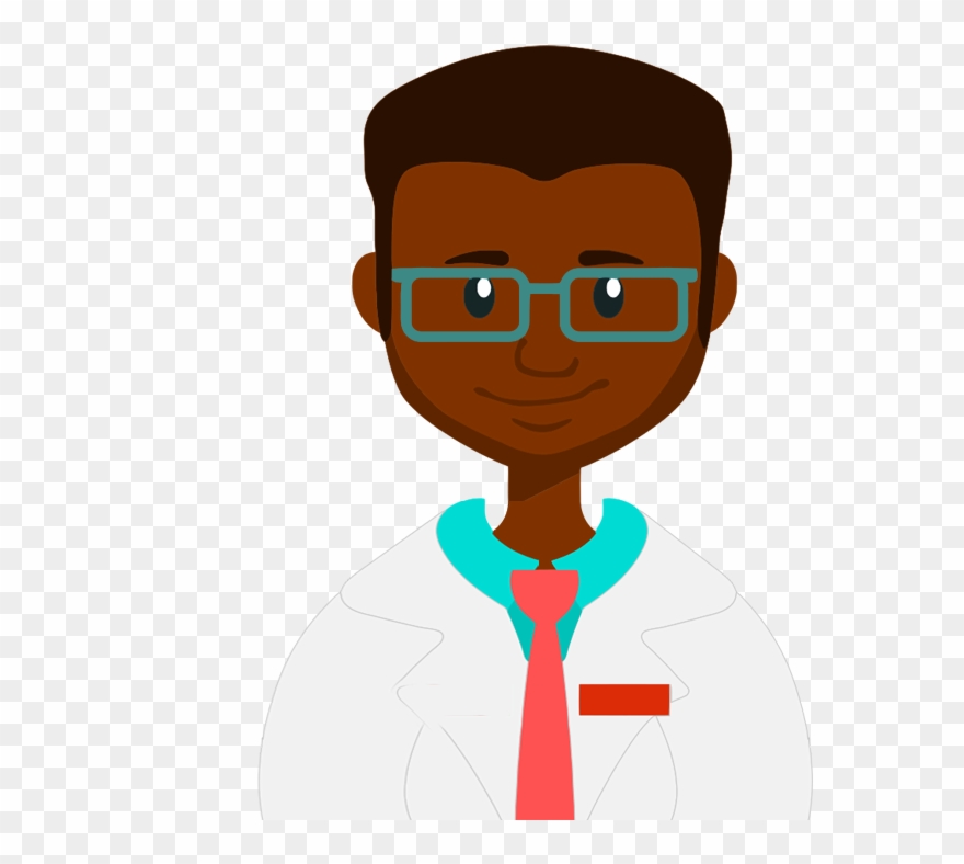 Hygienist With Teeth Admin Champion - African American Doctor Clipart - Png Download