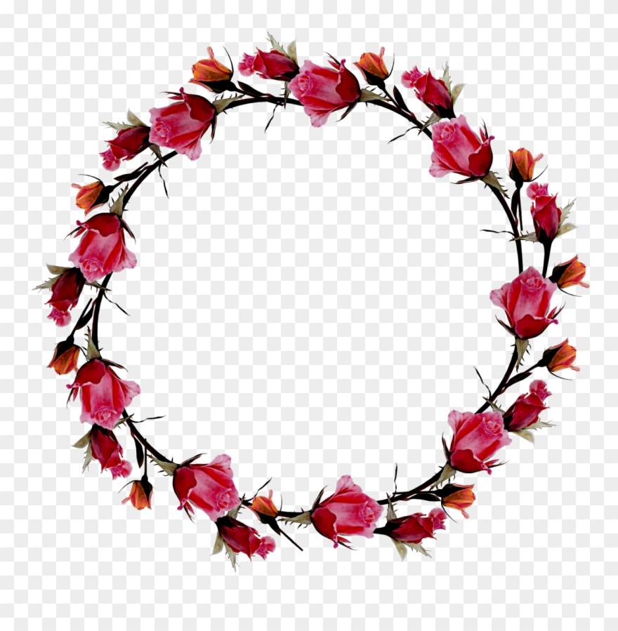 Royalty Free Download Poemas Pinterest Flower Garlands - Floral Days Of The Week Clipart