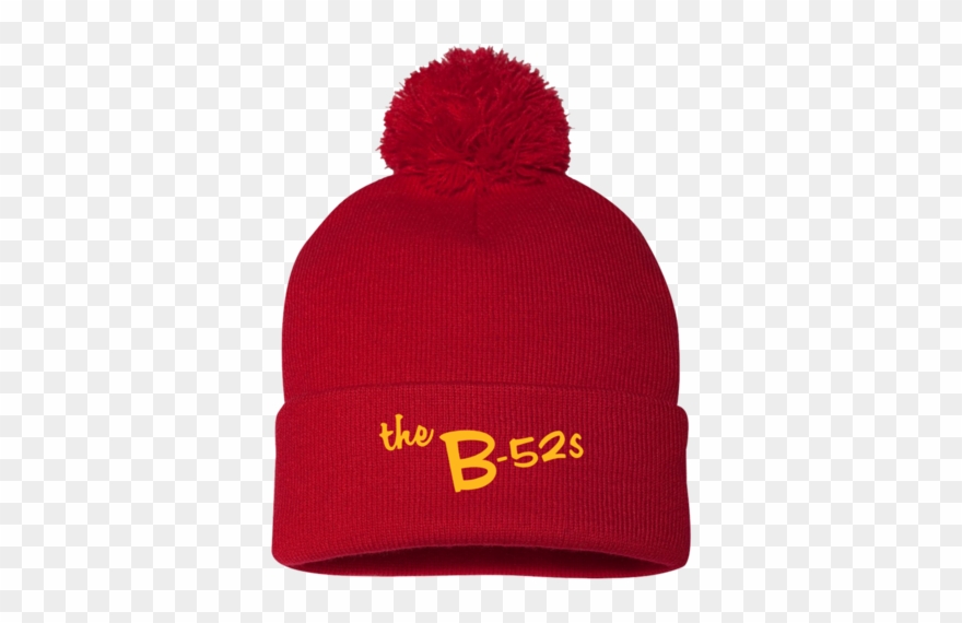 The B-52s Holiday Pom Beanie - Beanie Clipart