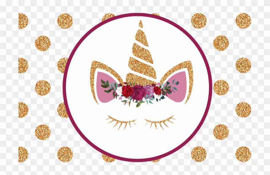 Glitter Unicorn - Birthday Clipart