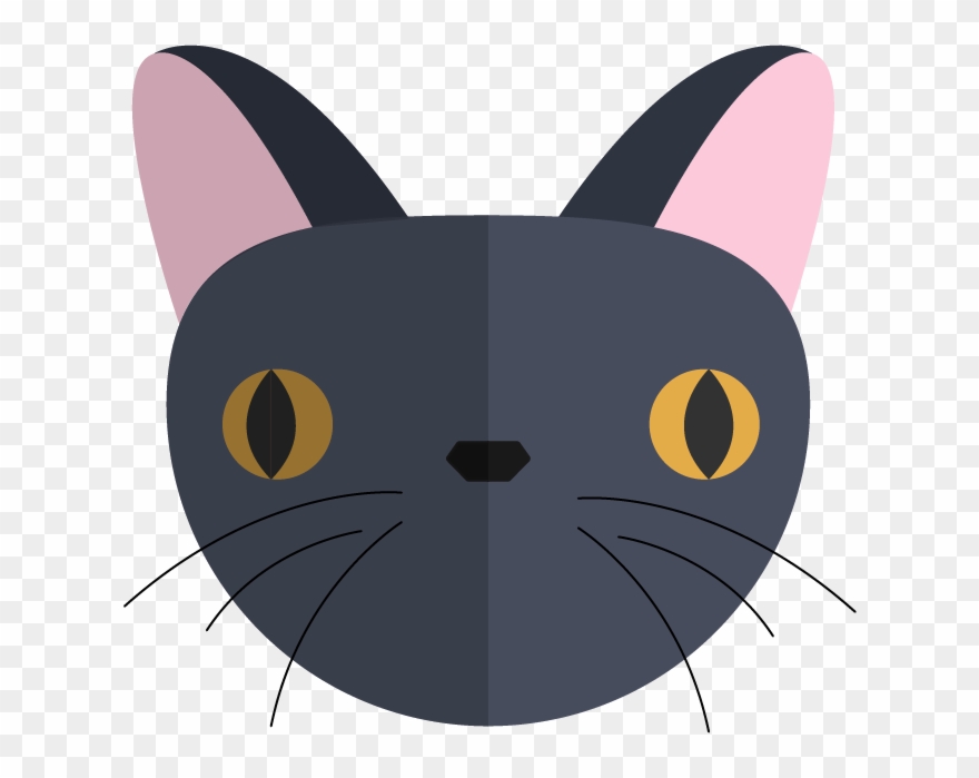 Icons For Resume - Black Cat Clipart