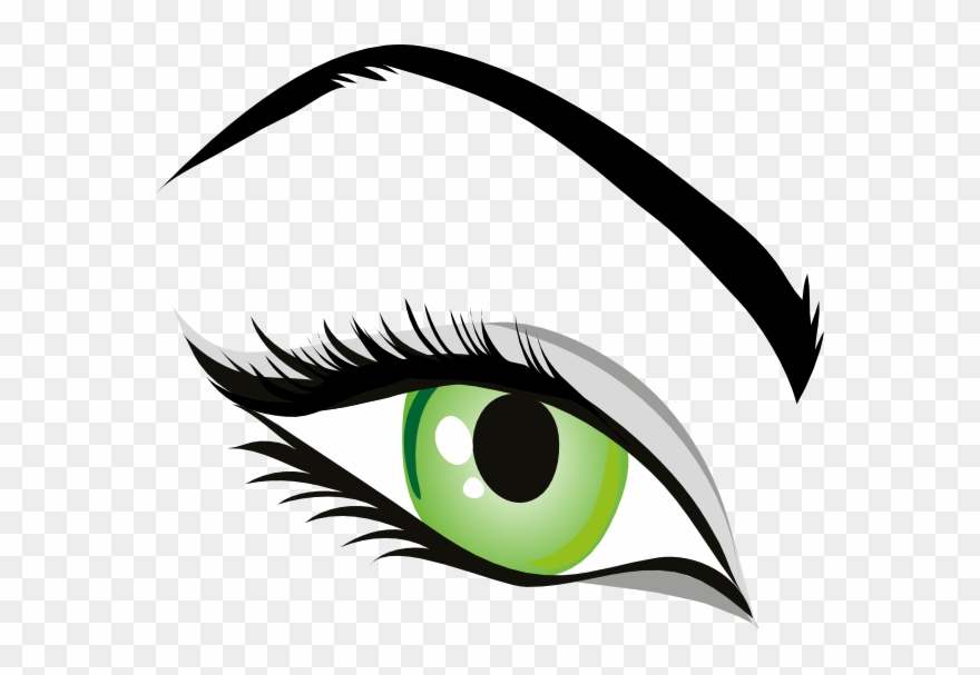 Clipart Of Eye, Sight And Makeup - Illustration - Png Download