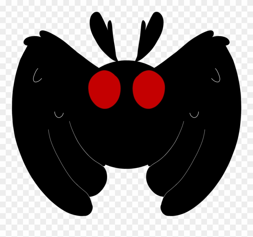 Mothman Emojis For Your Mothmoji Needs - Illustration Clipart