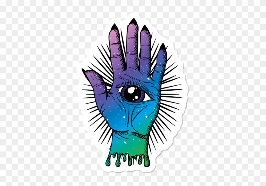 All Seeing Palm $3 - Cartoon Clipart