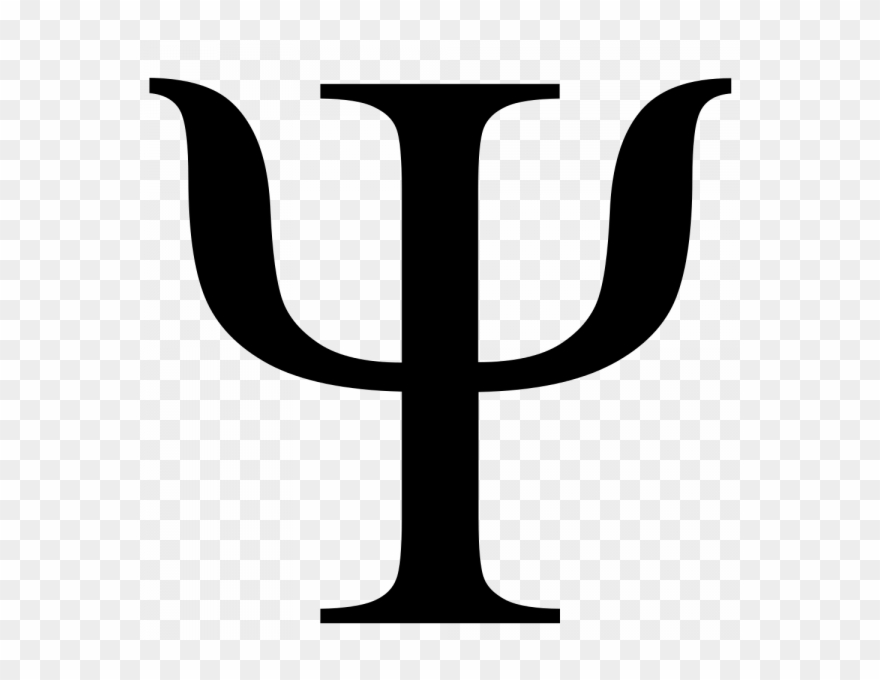 The Greek Letter Psi - Psi Symbol Clipart