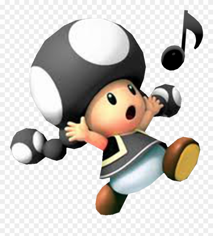 Tuneette - Super Mario Blue Toadette Clipart