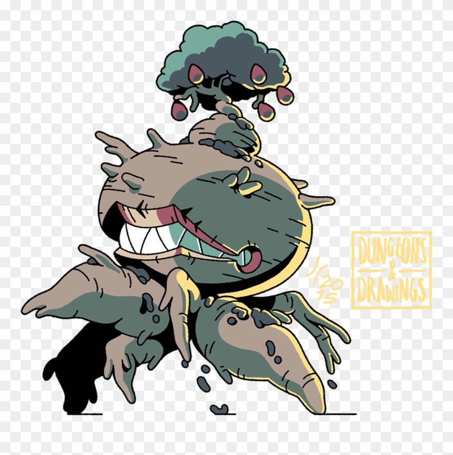 Treant - Dungeons And Drawings Clipart