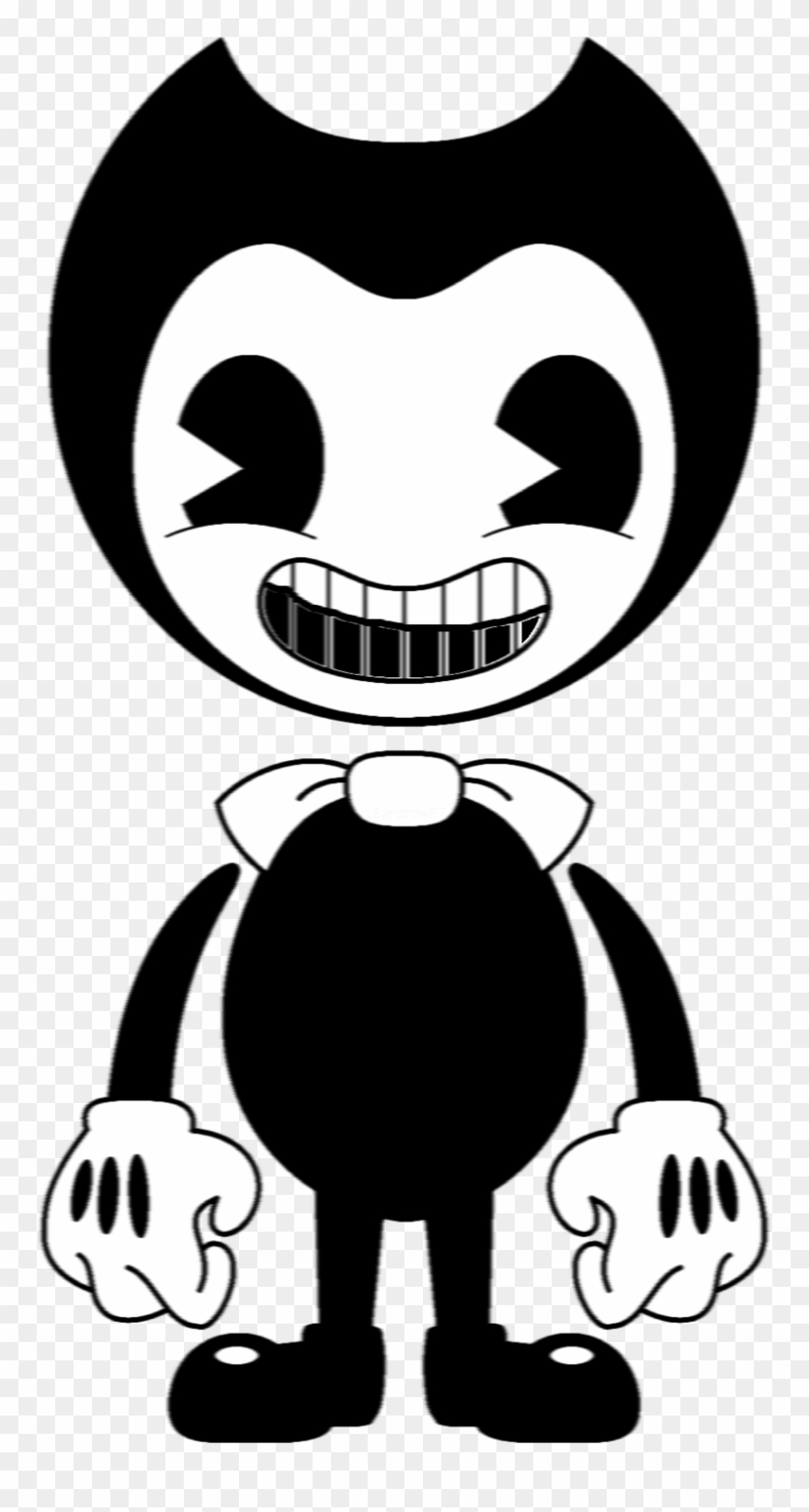 Build Our Machine - Bendy And The Ink Machine Characters Clipart