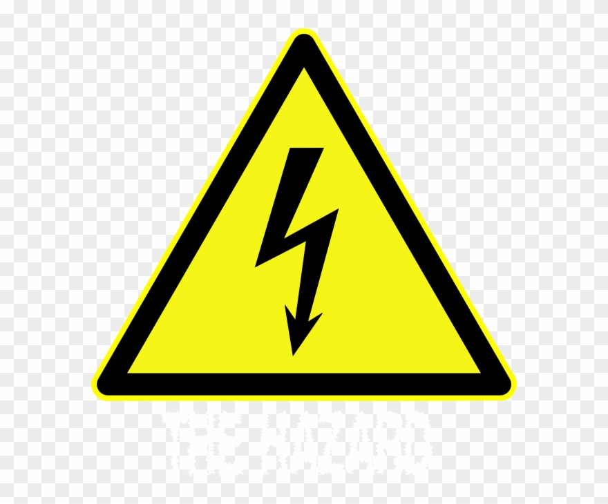High Voltage Warning Symbol Clipart