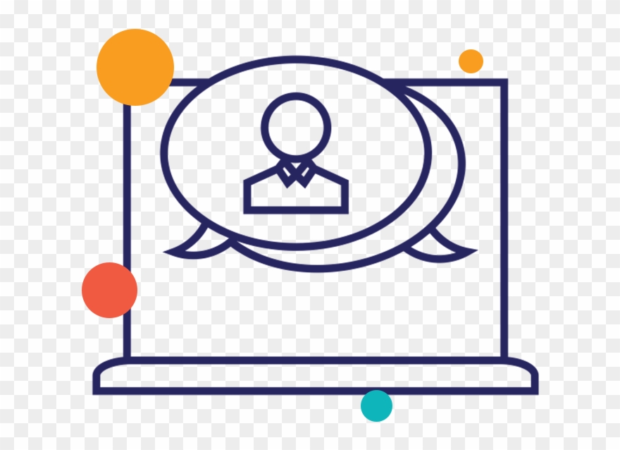 Live Chat - Circle Clipart