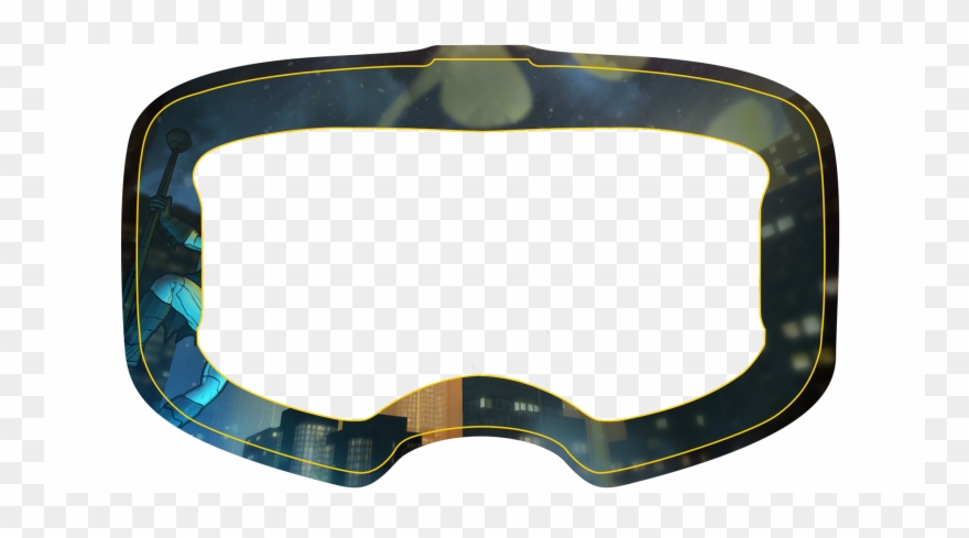 3 / - Virtual Reality Glasses Overlay Png Clipart