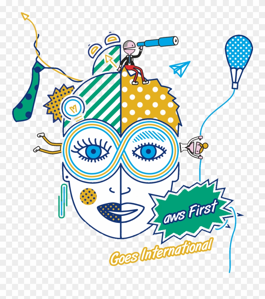 Aws First Goes International Clipart