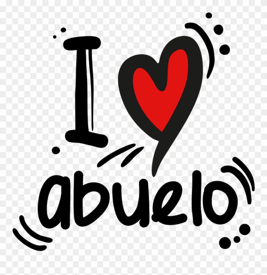 I Love Abuelo - Love Video Games Clipart