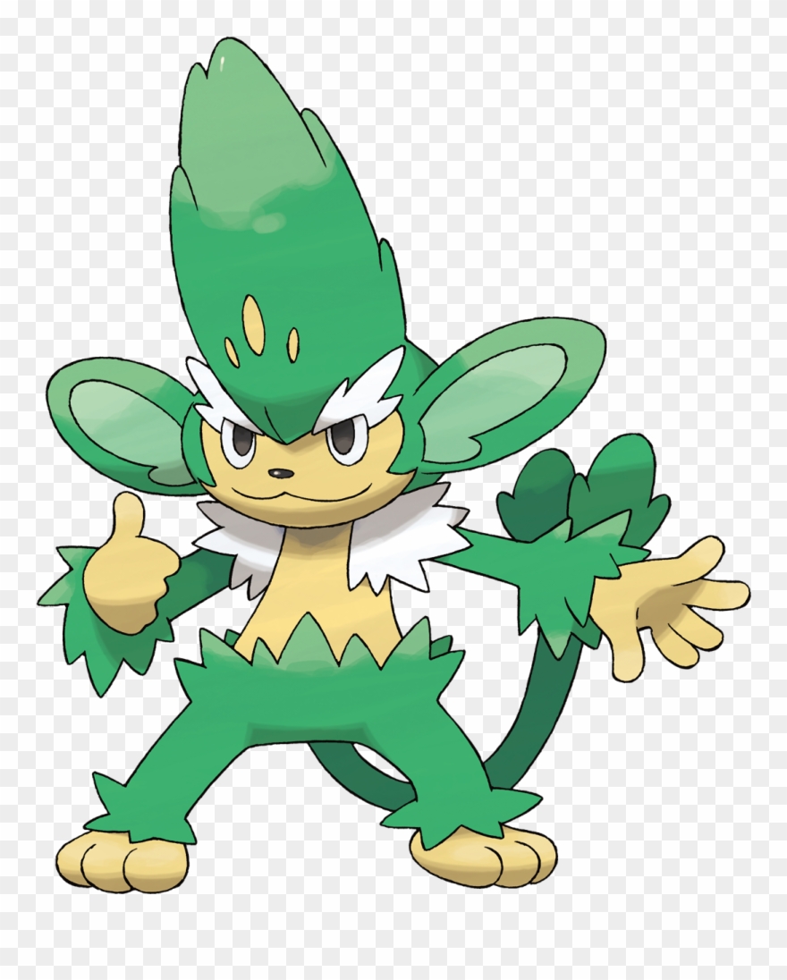 Simisage - Pokemon Simisage Clipart