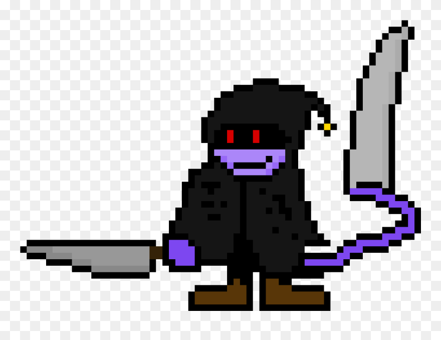 15 - Pixel Art Shark Clipart