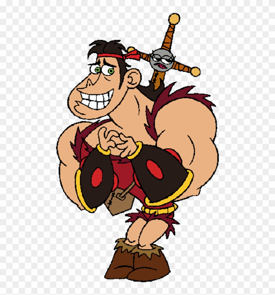 Post - Dave The Barbarian Clipart