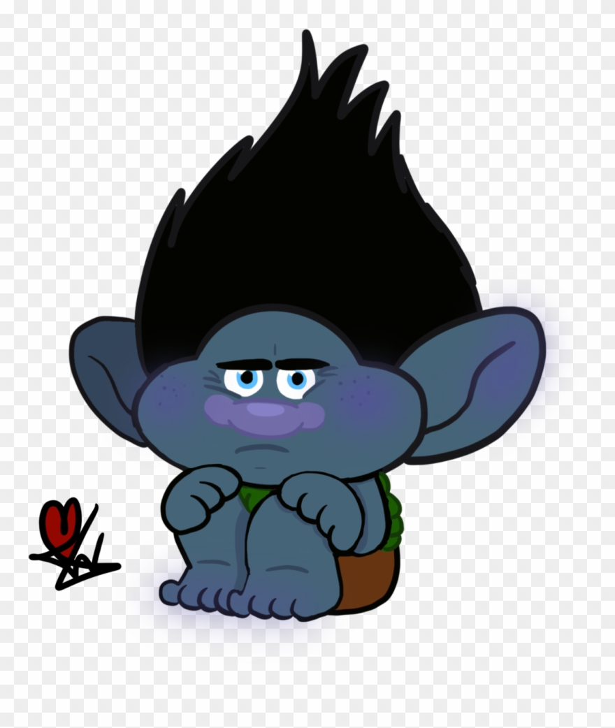 Classic Grumpy Branch 💜💙 - Cartoon Clipart