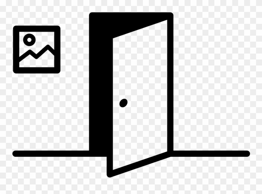 Door To Behind The Scenes - Sign Clipart