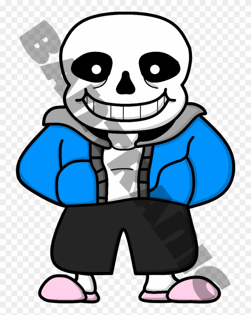 Sans 8 Bit Sprite Clipart