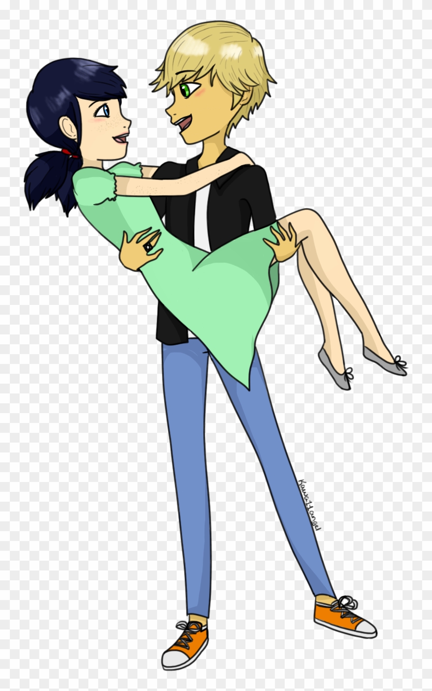 Miraculous Ladybug Crossover With High School Musical - Miraculous Crossover T Clipart