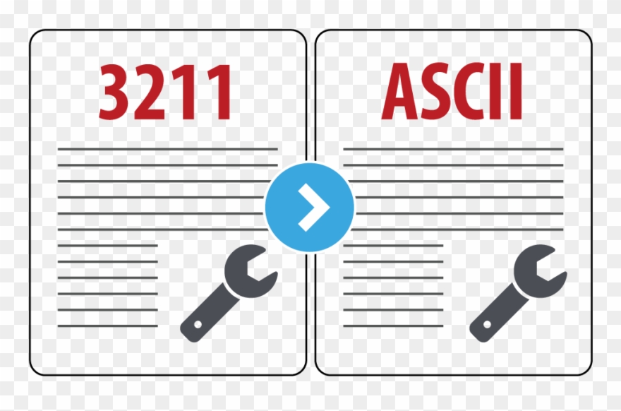 3211 To Ascii Conversion Module - Parallel Clipart