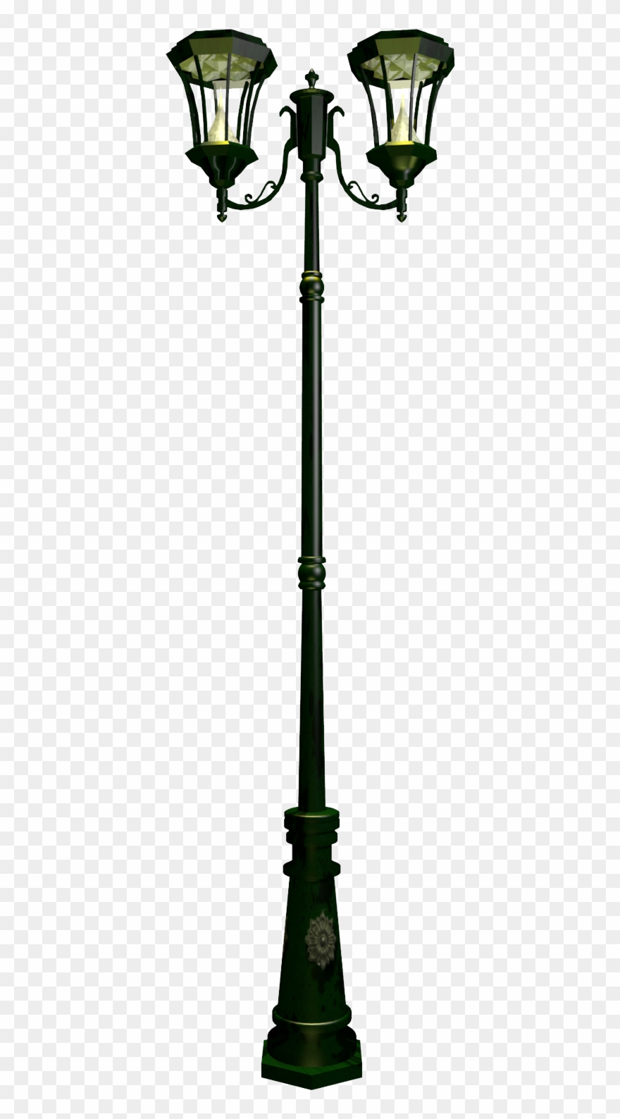 Street Background Png - Lamp Post Clipart