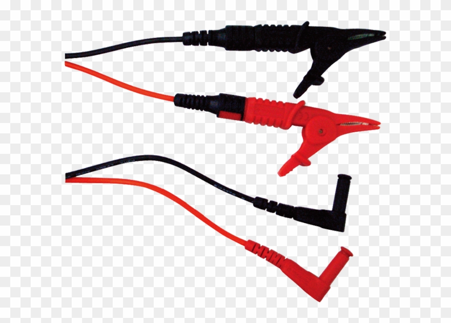 99014 Alligator Test Leads - Weapon Clipart