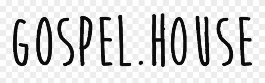 Gospel House - Calligraphy Clipart