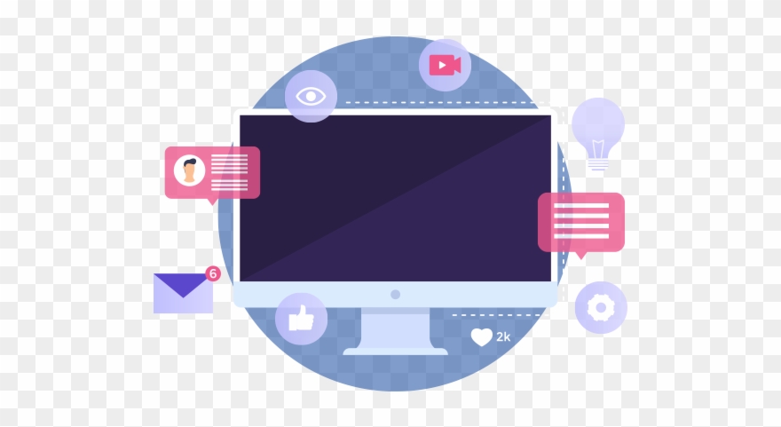 2developing A Linkedin Marketing Strategy - Circle Clipart