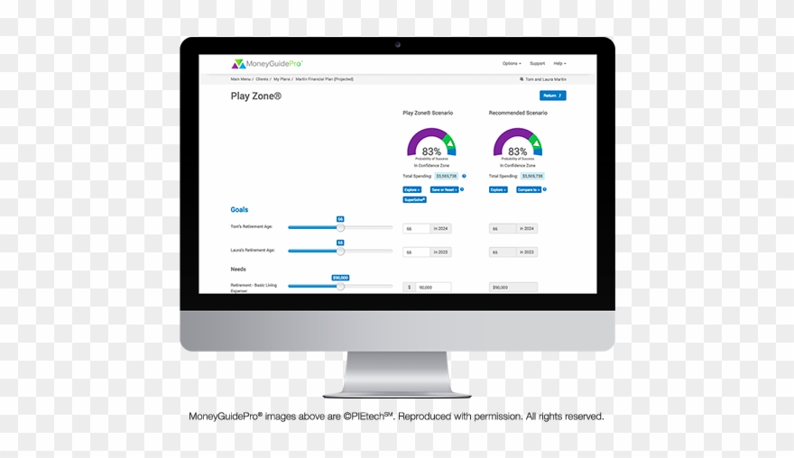 Adjust Your Plan - Computer Monitor Clipart