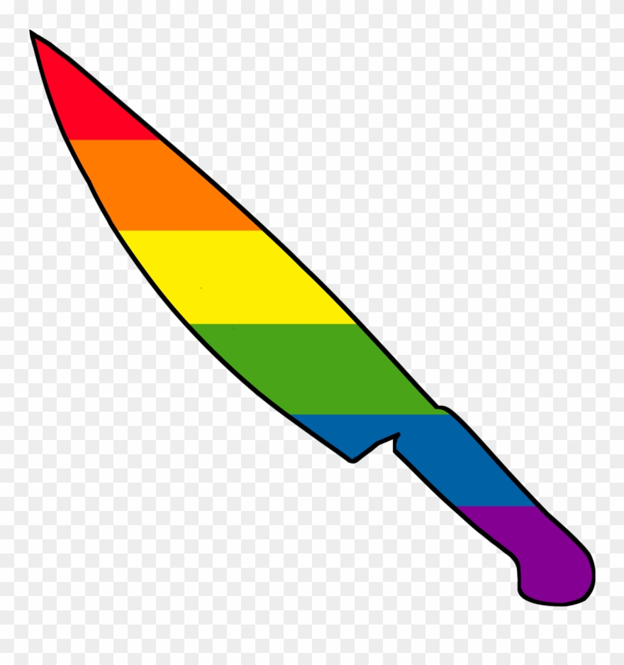 Lesbian - Gay Knife Clipart