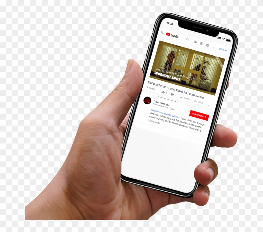 Are - Hand With Iphone X Clipart