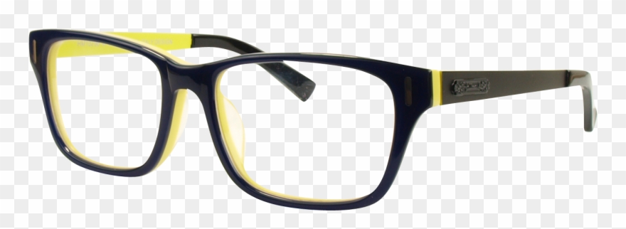 Hm1029b Yellow/blue Prescription Glasses $230 - Ea 3042 5026 Clipart