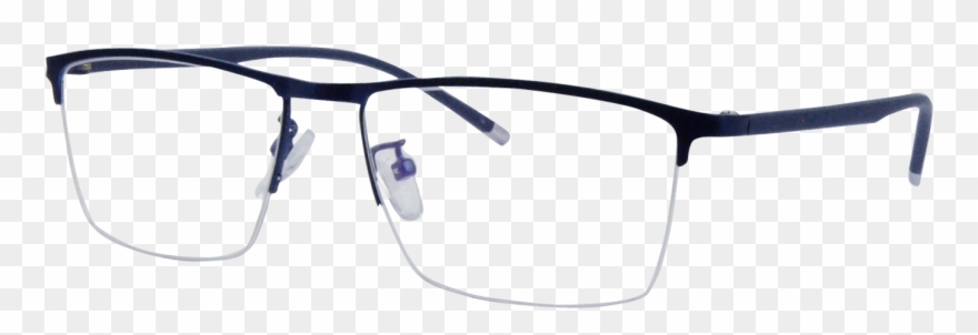 M1116 Blue Mens Eyeglasses $118 - Silver Clipart