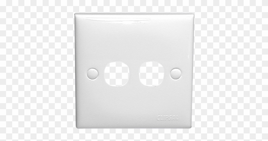 Switch Plate, 2 Aperture - Gadget Clipart