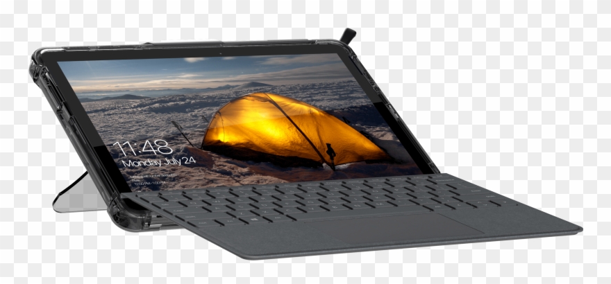Uag Microsoft Surface Go Case With New Infinitely Variable - Netbook Clipart