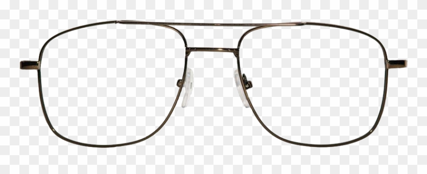 Eyeglasses, Rimless Titanium, Magnetic Clips - عینک Png Transparent Png