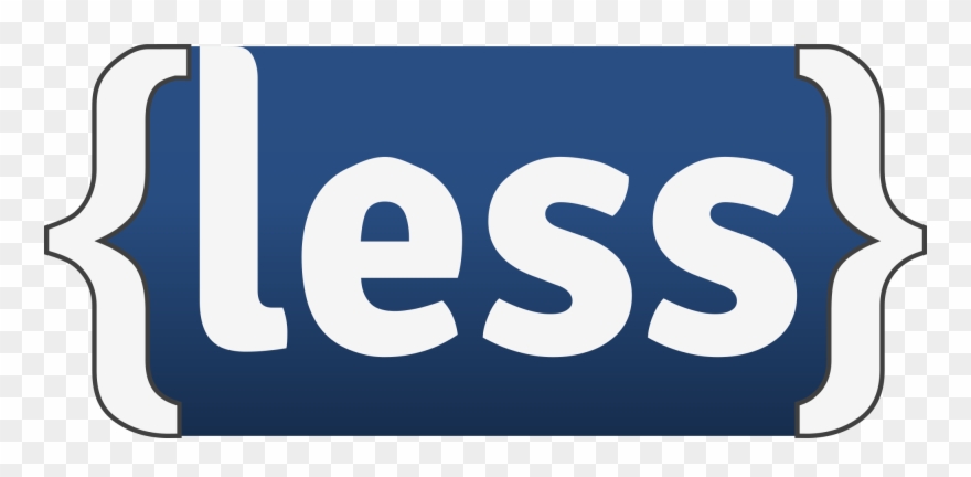 Less Logo Svg Clipart