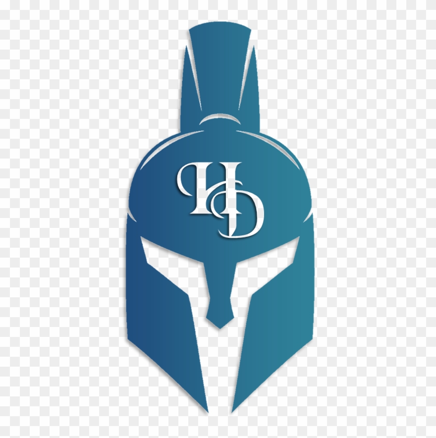 Warrior Helmet Silhouette Clipart