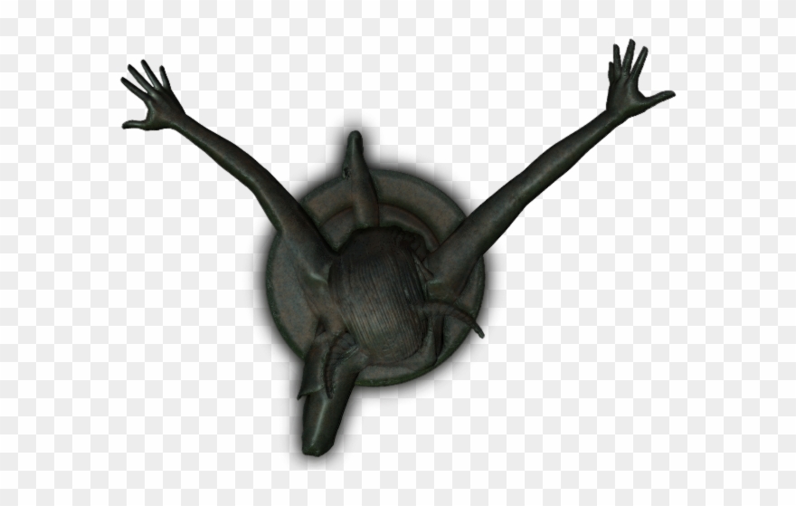 Bronze Devilstatue1-cra Ae - Weevil Clipart