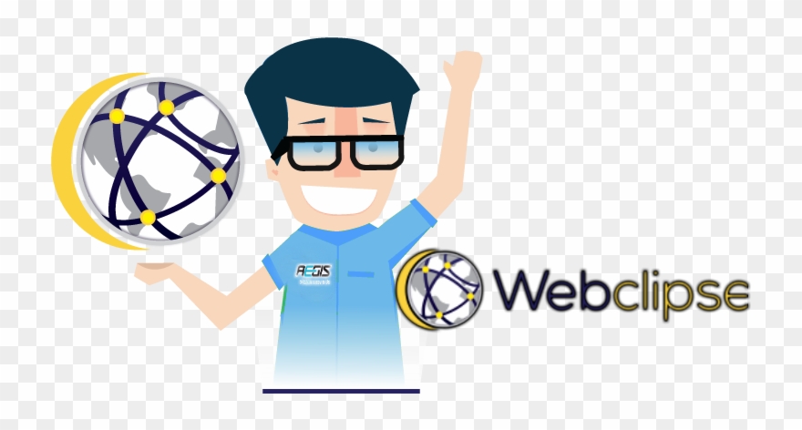 Webclipse Is An Eclipse Ide Add-on That Is Helpful - Cartoon - Png Download