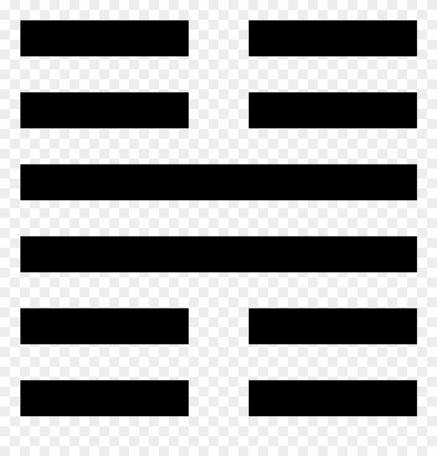 Hexagram 15 I Ching Clipart