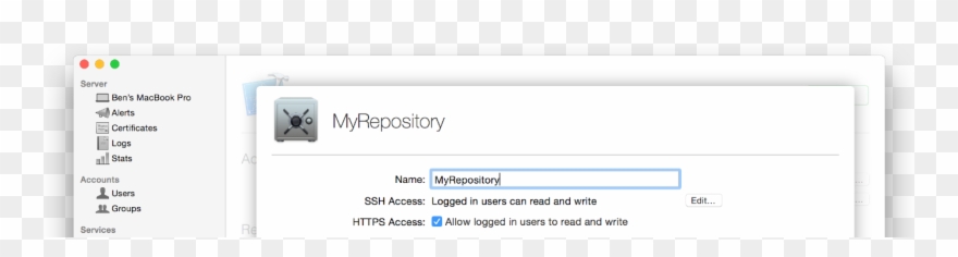 Art/server Create Repository 2x - Mac Os Server Git Clipart
