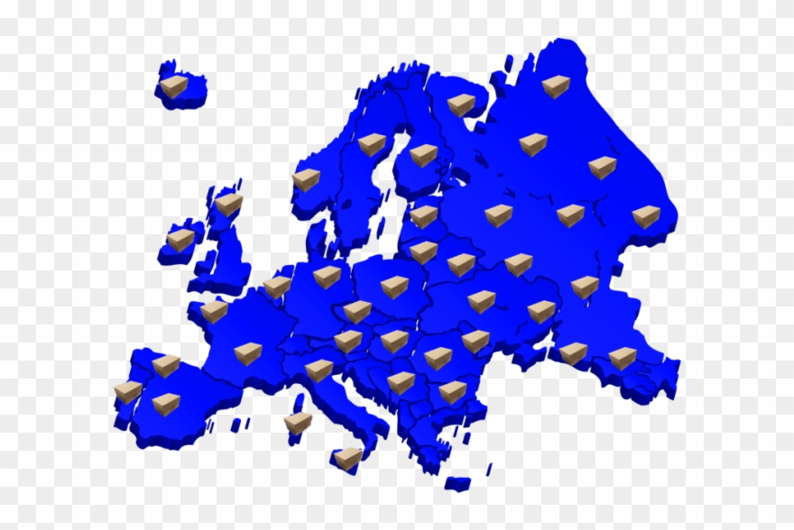 Le Bolle Di Trasporto E Pacchetti - Map Of Europe 1765 Clipart