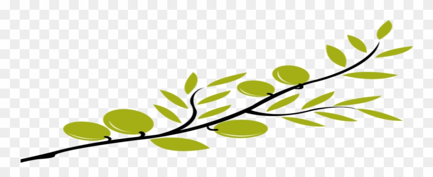 Although Markedly Chinese, The Symbol Is Quite Familiar - Olive Tree Branch Clip Art - Png Download