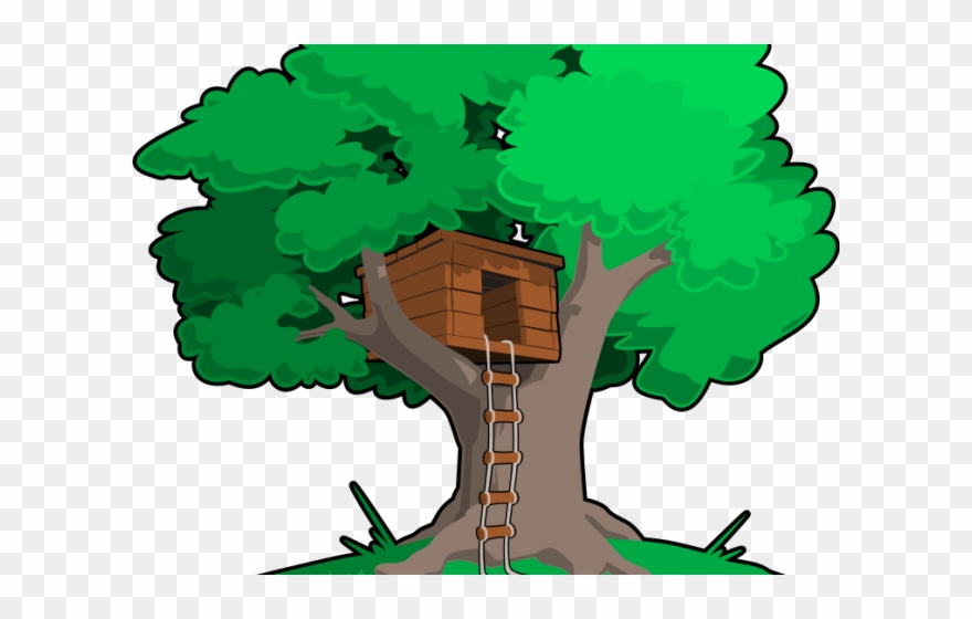 Trees Clipart House - Tree House From Magic Tree House - Png Download