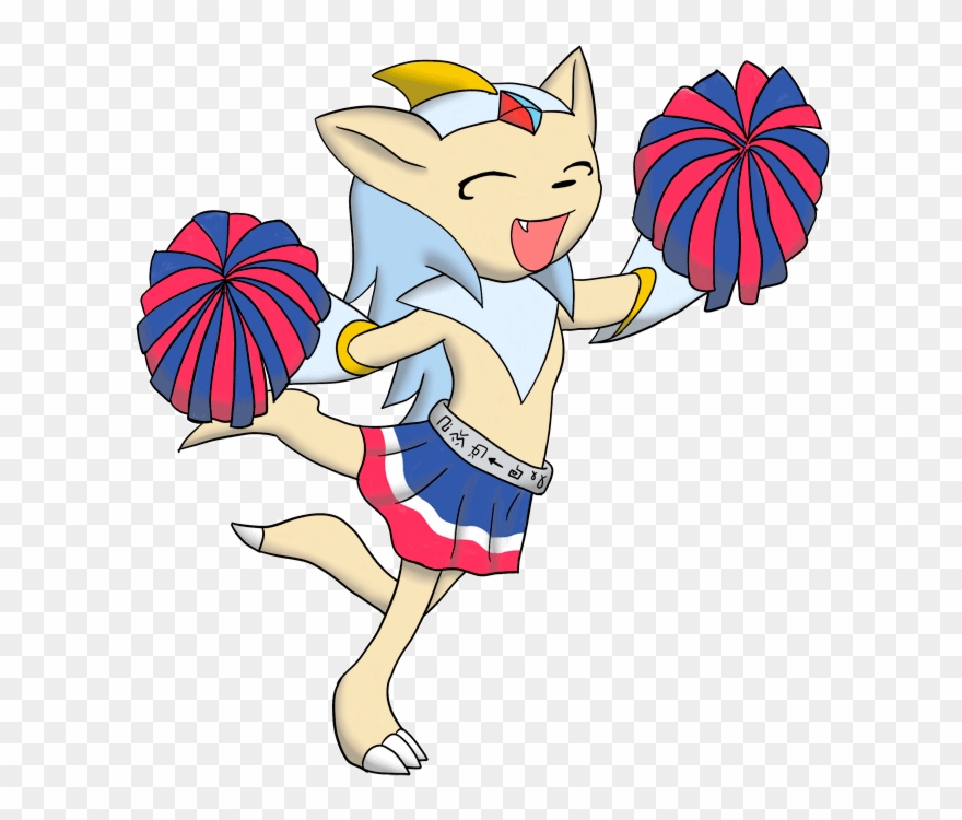 Cheerleader Cleomon By ~caluriri On Clipart Library - Png Download