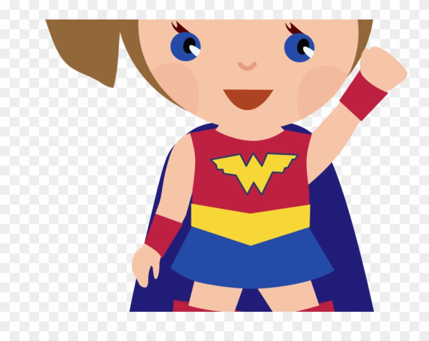 Download Superhero Clip Art - Cartoon Super Heroes Female - Png Download