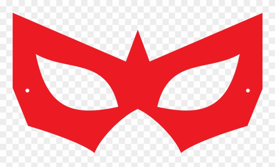 Mask Clipart Super Hero - Png Download