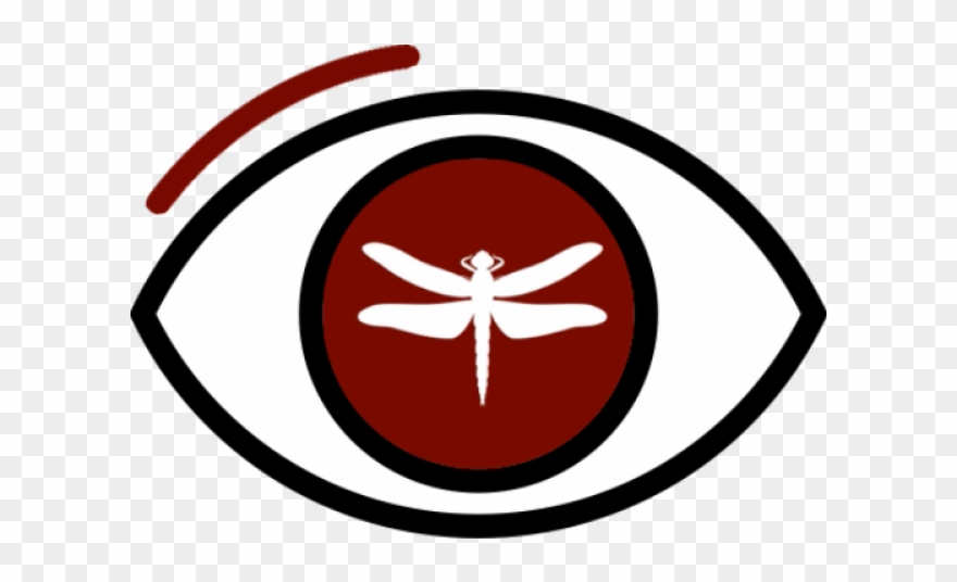 Dragonfly Clipart Eye - Emblem - Png Download